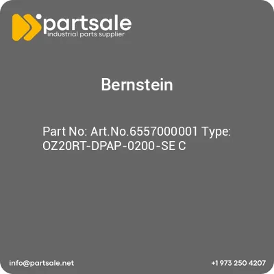 bernstein-artno6557000001-type-oz20rt-dpap-0200-se-c