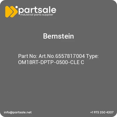 bernstein-artno6557817004-type-om18rt-dptp-0500-cle-c