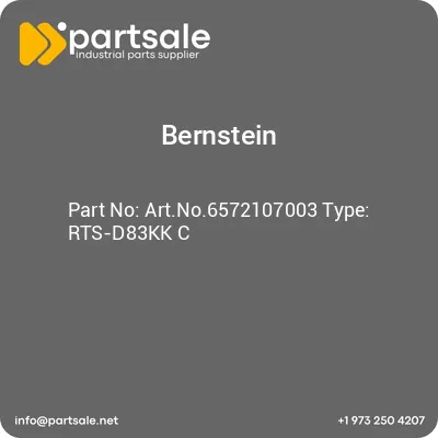 bernstein-artno6572107003-type-rts-d83kk-c