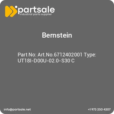 bernstein-artno6712402001-type-ut18i-d00u-020-s30-c