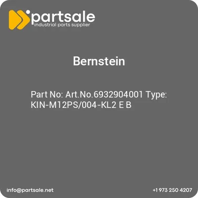 bernstein-artno6932904001-type-kin-m12ps004-kl2-e-b