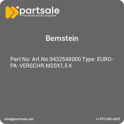 bernstein-artno9432548000-type-euro-pa-verschrm20x15-k