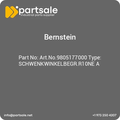 bernstein-artno9805177000-type-schwenkwinkelbegrr10ne-a
