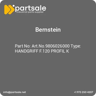 bernstein-artno9806026000-type-handgriff-f120-profil-k