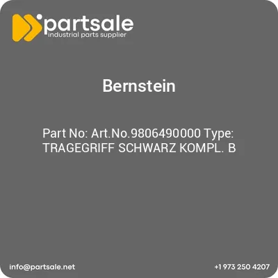 bernstein-artno9806490000-type-tragegriff-schwarz-kompl-b