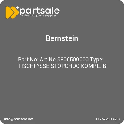 bernstein-artno9806500000-type-tischfsse-stopchoc-kompl-b