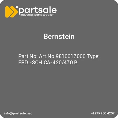 bernstein-artno9810017000-type-erd-schca-420470-b