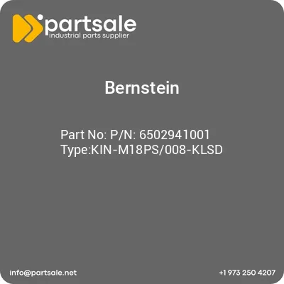 bernstein-pn-6502941001-typekin-m18ps008-klsd