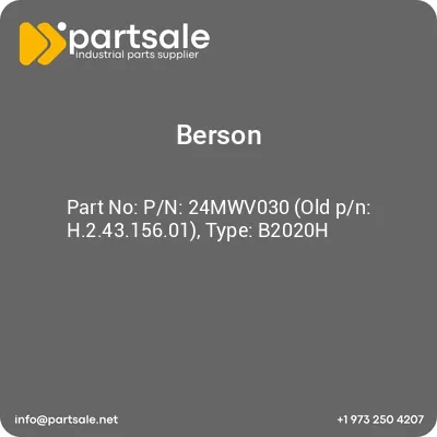 berson-pn-24mwv030-old-pn-h24315601-type-b2020h