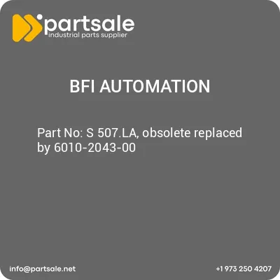 bfi-automation-s-507la-obsolete-replaced-by-6010-2043-00