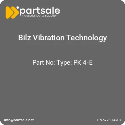 bilz-vibration-technology-type-pk-4-e