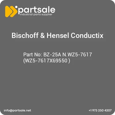 bischoff-hensel-conductix-bz-25a-nwz5-7617-wz5-7617x69550