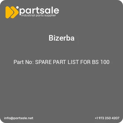 spare-part-list-for-bs-100