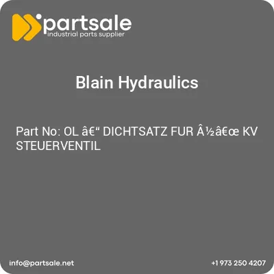 blain-hydraulics-ol-a-dichtsatz-fur-a12a-kv-steuerventil