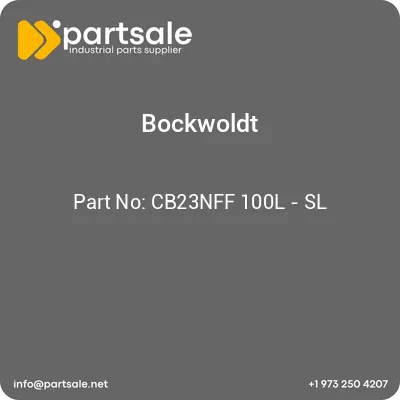 bockwoldt-cb23nff-100l-sl