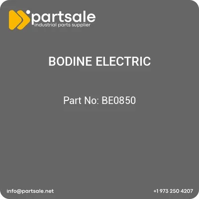 bodine-electric-be0850