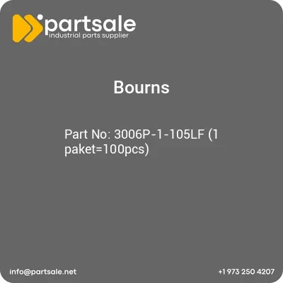 bourns-3006p-1-105lf-1-paket100pcs