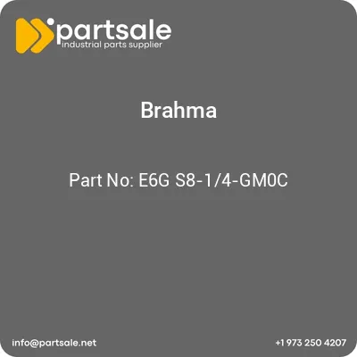 brahma-e6g-s8-14-gm0c