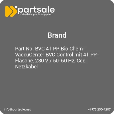 bvc-41-pp-bio-chem-vaccucenter-bvc-control-mit-41-pp-flasche-230-v-50-60-hz-cee-netzkabel