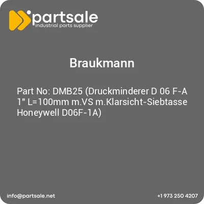 braukmann-dmb25-druckminderer-d-06-f-a-1-l100mm-mvs-mklarsicht-siebtasse-honeywell-d06f-1a