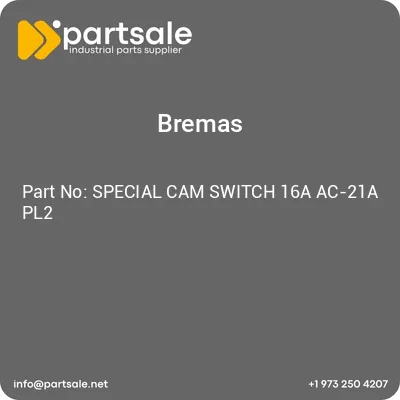 special-cam-switch-16a-ac-21a-pl2