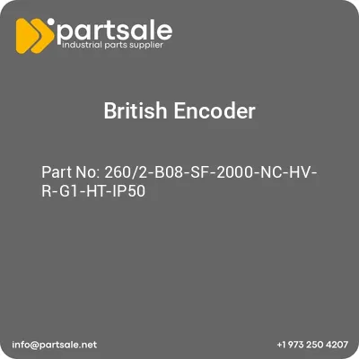 british-encoder-2602-b08-sf-2000-nc-hv-r-g1-ht-ip50