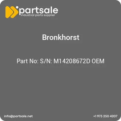 bronkhorst-sn-m14208672d-oem