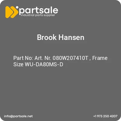 art-nr-080w207410t-frame-size-wu-da80ms-d