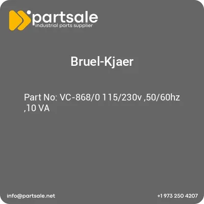 bruel-kjaer-vc-8680-115230v-5060hz-10-va