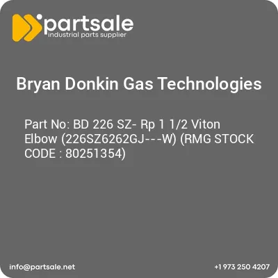 bryan-donkin-gas-technologies-bd-226-sz-rp-1-12-viton-elbow-226sz6262gj-w-rmg-stock-code-80251354