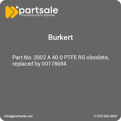 2002-a-400-ptfe-rg-obsolete-replaced-by-00178694