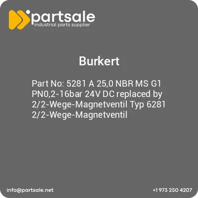 5281-a-250-nbr-ms-g1-pn02-16bar-24v-dc-replaced-by-22-wege-magnetventil-typ-6281-22-wege-magnetventil