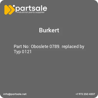 oboslete-0789-replaced-by-typ-0121