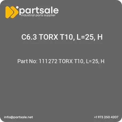 111272-torx-t10-l25-h