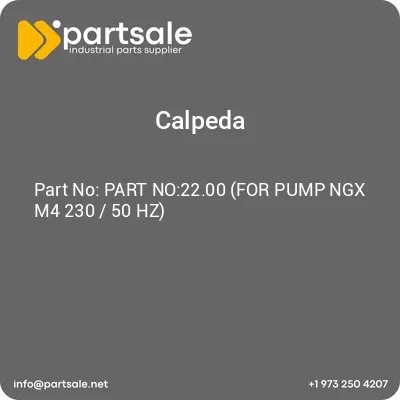 part-no2200-for-pump-ngx-m4-230-50-hz