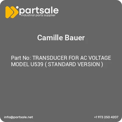 transducer-for-ac-voltage-model-u539-standard-version