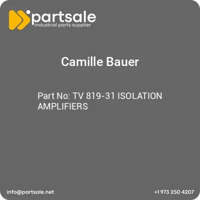 tv-819-31-isolation-amplifiers