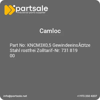 kncm3x05-gewindeeinsatze-stahl-rostfrei-zolltarif-nr-731-819-00