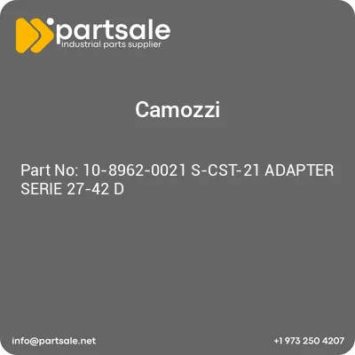 10-8962-0021-s-cst-21-adapter-serie-27-42-d