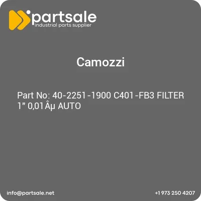 40-2251-1900-c401-fb3-filter-1-001a-auto