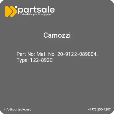 mat-no-20-9122-089004-type-122-892c