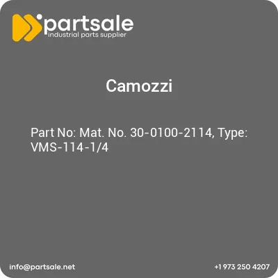camozzi-mat-no-30-0100-2114-type-vms-114-14