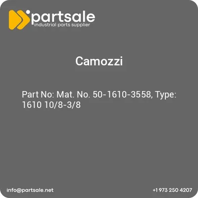 camozzi-mat-no-50-1610-3558-type-1610-108-38