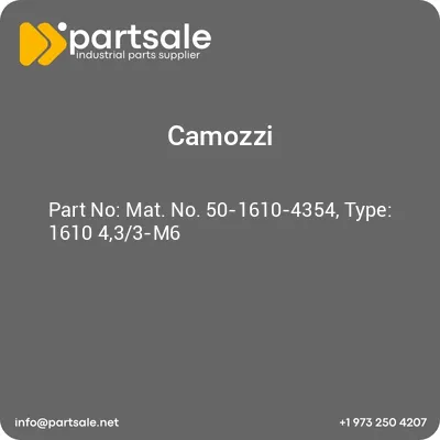 camozzi-mat-no-50-1610-4354-type-1610-433-m6
