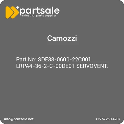 sde38-0600-22c001-lrpa4-36-2-c-00de01-servovent