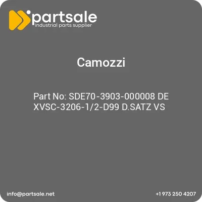 sde70-3903-000008-de-xvsc-3206-12-d99-dsatz-vs