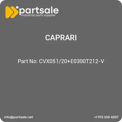 caprari-cvx05120e0300t212-v