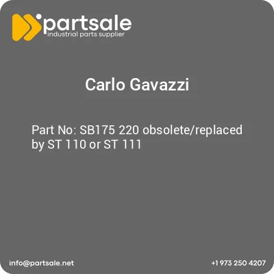 sb175-220-obsoletereplaced-by-st-110-or-st-111