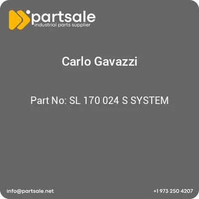 carlo-gavazzi-sl-170-024-s-system
