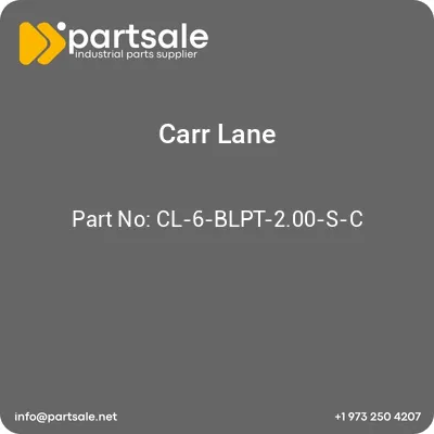 carr-lane-cl-6-blpt-200-s-c